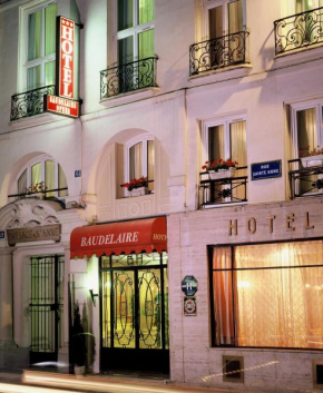 Гостиница Hôtel Baudelaire Opéra  Париж